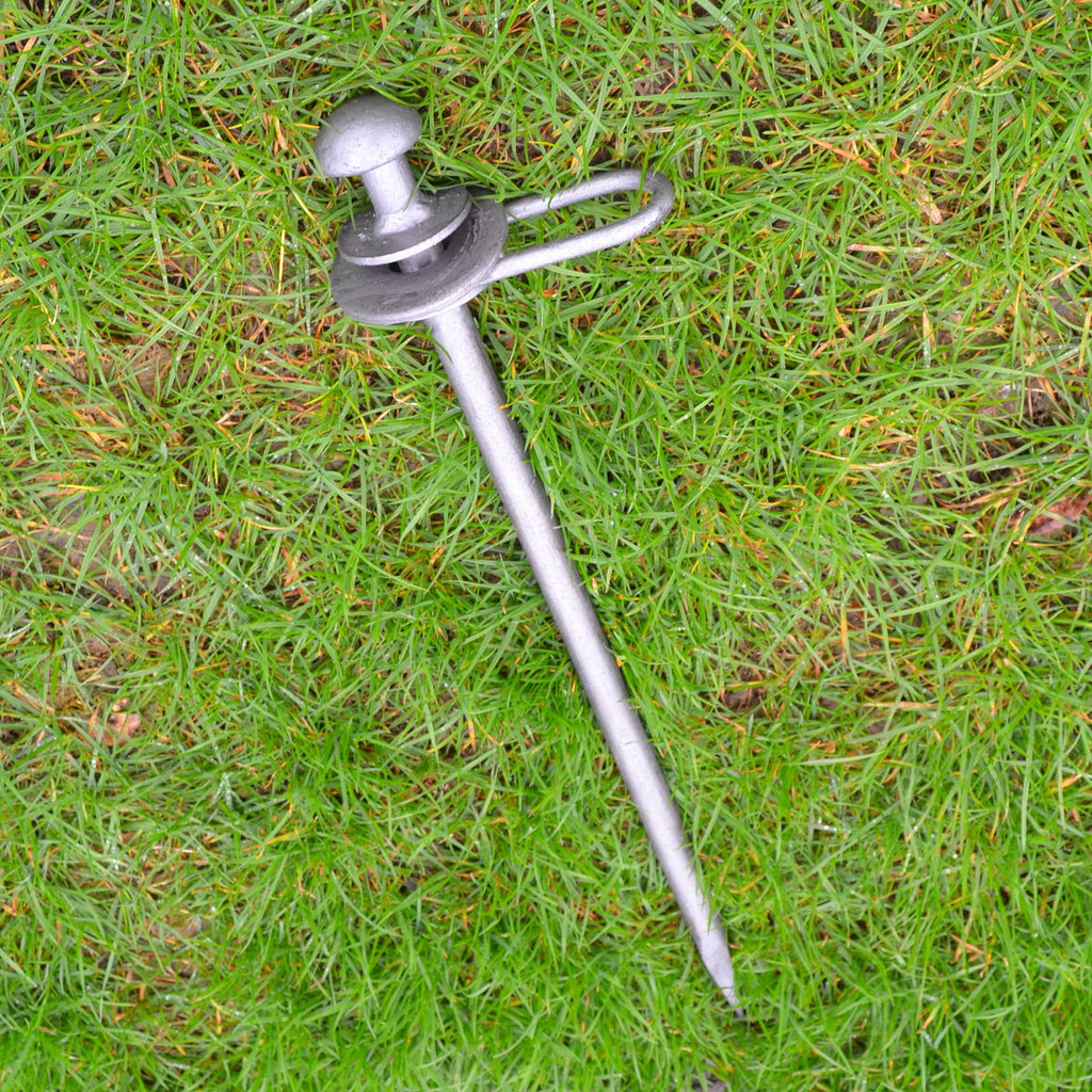 Very Heavy Duty 600mm x 20mm 360 degree Swivel Stakes, Boating, Dog Tie-outs x 4pcs