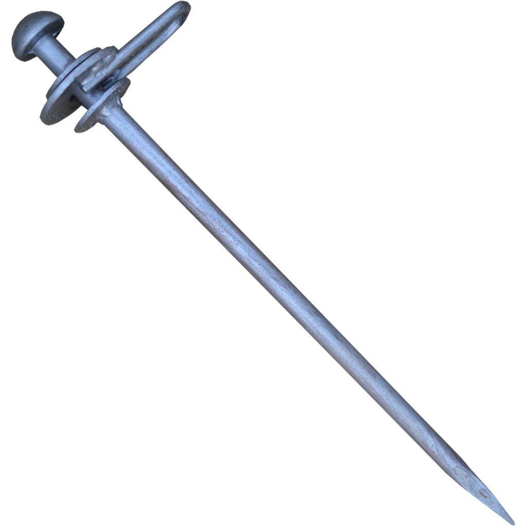 Very Heavy Duty 600mm x 20mm 360 degree Swivel Stakes, Boating, Dog Tie-outs x 2pcs