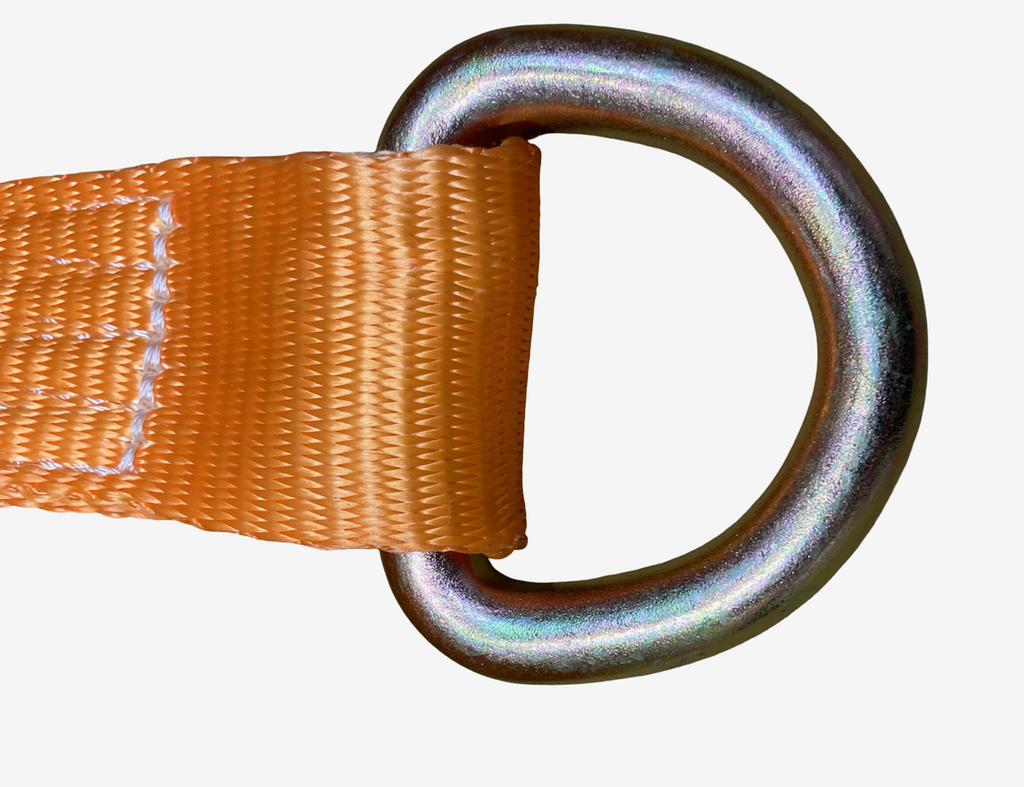 2 x Delta Ring D-Ring Ratchet Strap Sets 50mm x 4 Ton Heavy Duty 10m Length