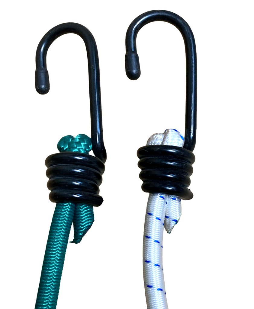 10mm Bungee, Shock Cord Hooks 5mm Plastic Coated, with end caps High Quality