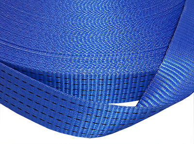 Polyester/Nylon Ratchet Strap Webbing 50mm (2") Red/Blue/Orange10m/20m/30m