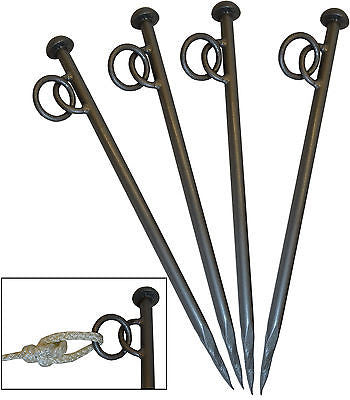 Very Heavy Duty, 2 Pin, Tent, Gazebo, Marquee Pegs, Stakes x 2