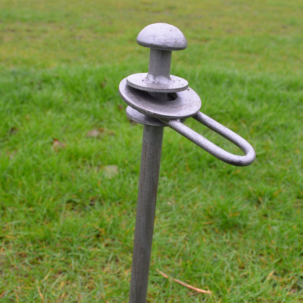 Very Heavy Duty 600mm x 20mm 360 degree Swivel Stakes, Boating, Dog Tie-outs x 1pc