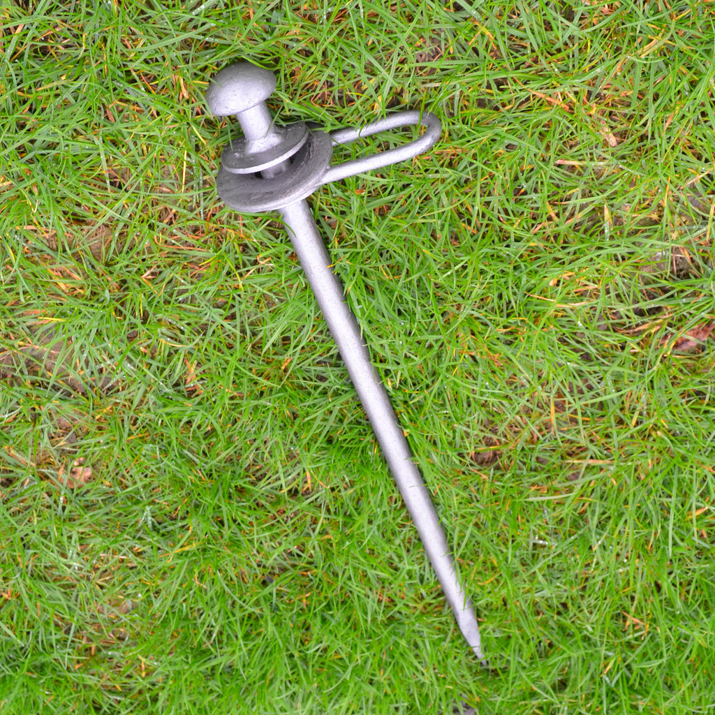 Very Heavy Duty 600mm x 20mm 360 degree Swivel Stakes, Boating, Dog Tie-outs x 1pc