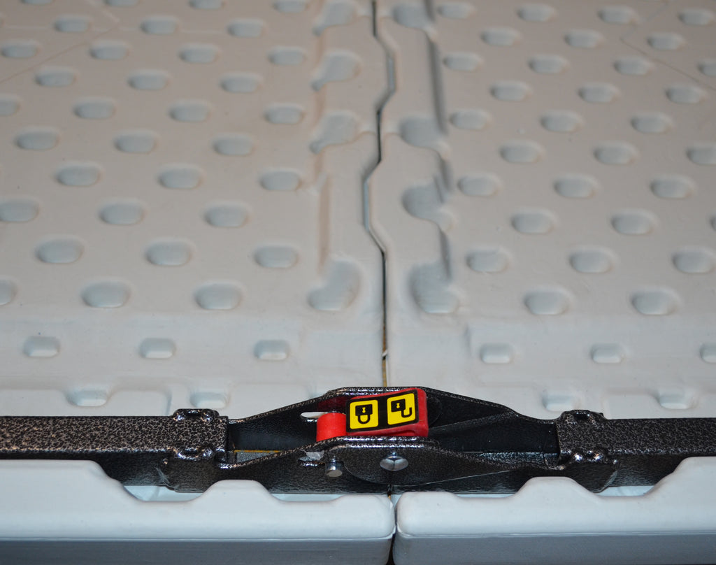 Folding Table 4ft with THREE Adjustable Heights, Easy Lock Mechanism Very Strong