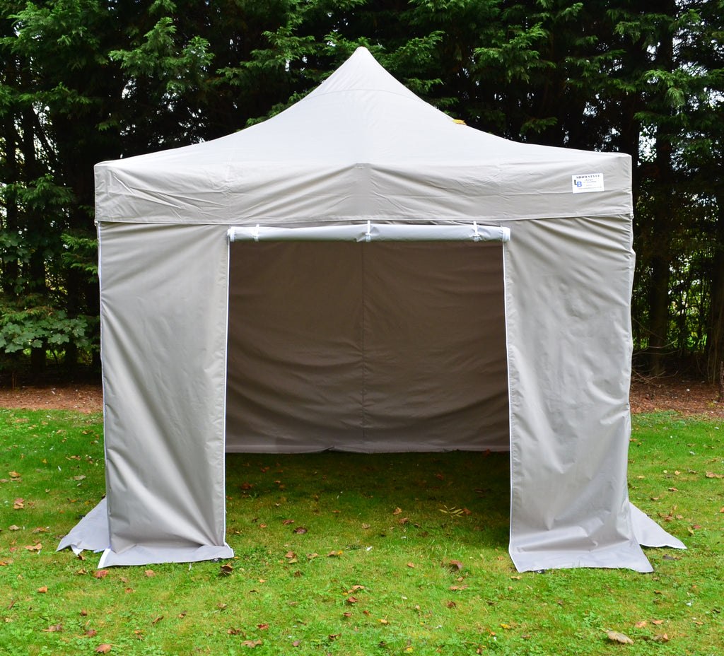 Grey Heavy Duty SHOWSTYLE® Commercial Grade Gazebo 3m x 3m