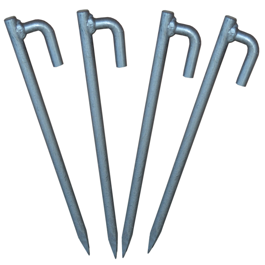 Heavy Duty Tent, Gazebo, Marquee Pegs, Stakes. Approx. 350mm x 18mm Forged Steel. Quantity Discounts