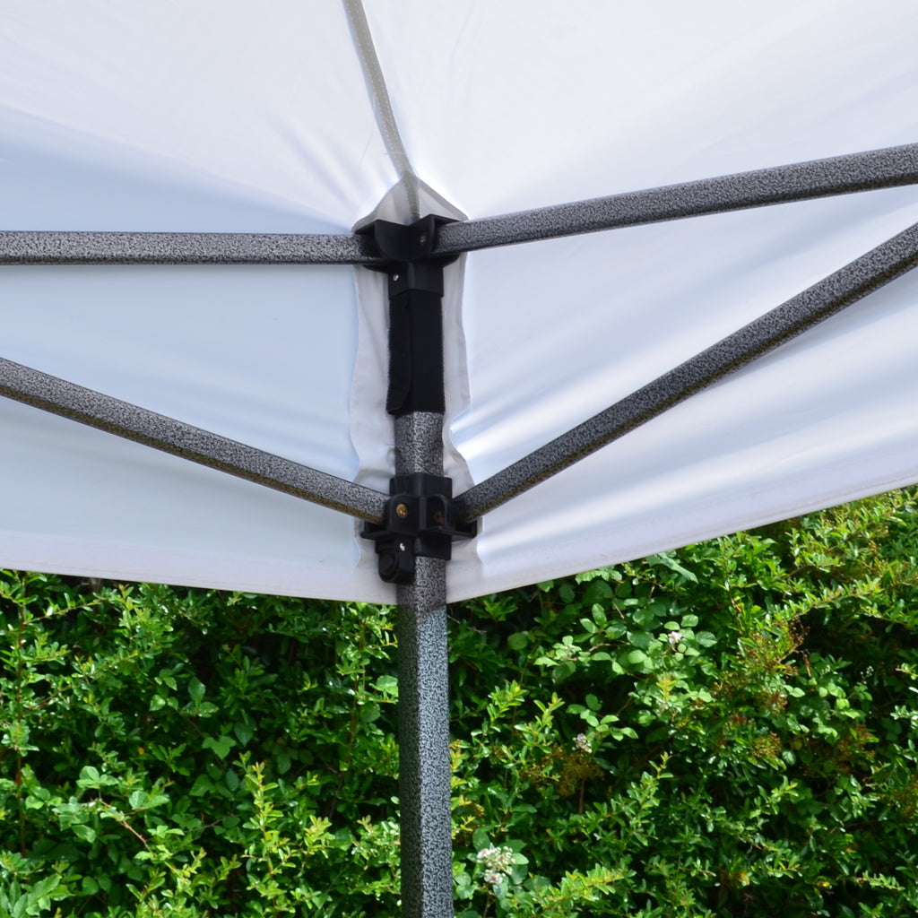 White Heavy Duty SHOWSTYLE® Commercial Grade Gazebo 2m x 2m