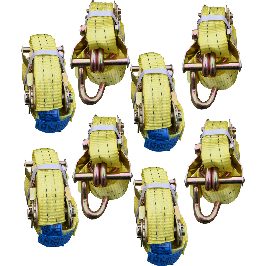 Heavy Duty 5m 40mm 3 Ton High Quality Ratchet Strap with Claw ends