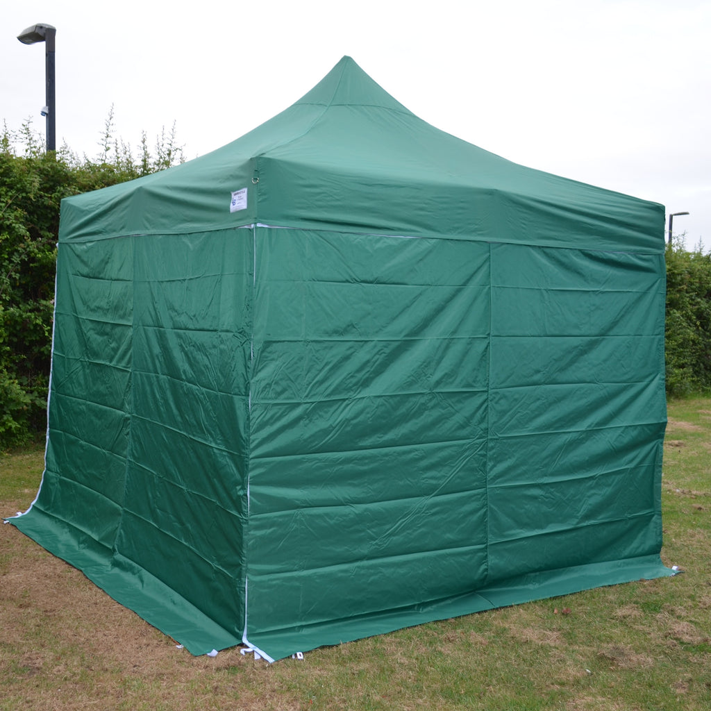 Green Heavy Duty SHOWSTYLE® Commercial Grade Gazebo 3m x 3m