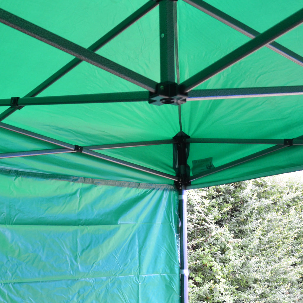 Green Heavy Duty SHOWSTYLE® Commercial Grade Gazebo 2.5m x 2.5m