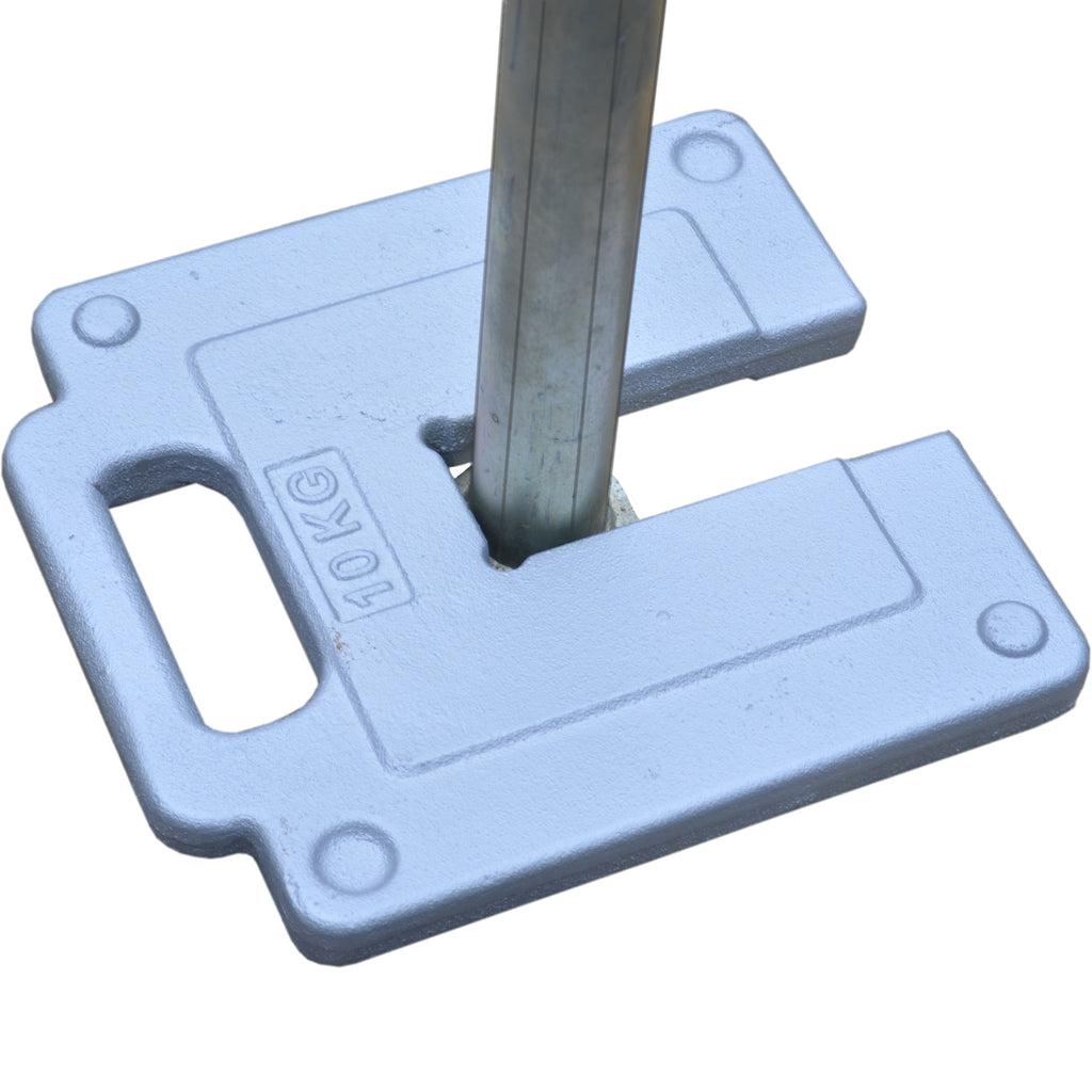 Set of 2/4 x Marquee, Gazebo Leg Weights from 33mm to 53mm Leg Diameter 10kg