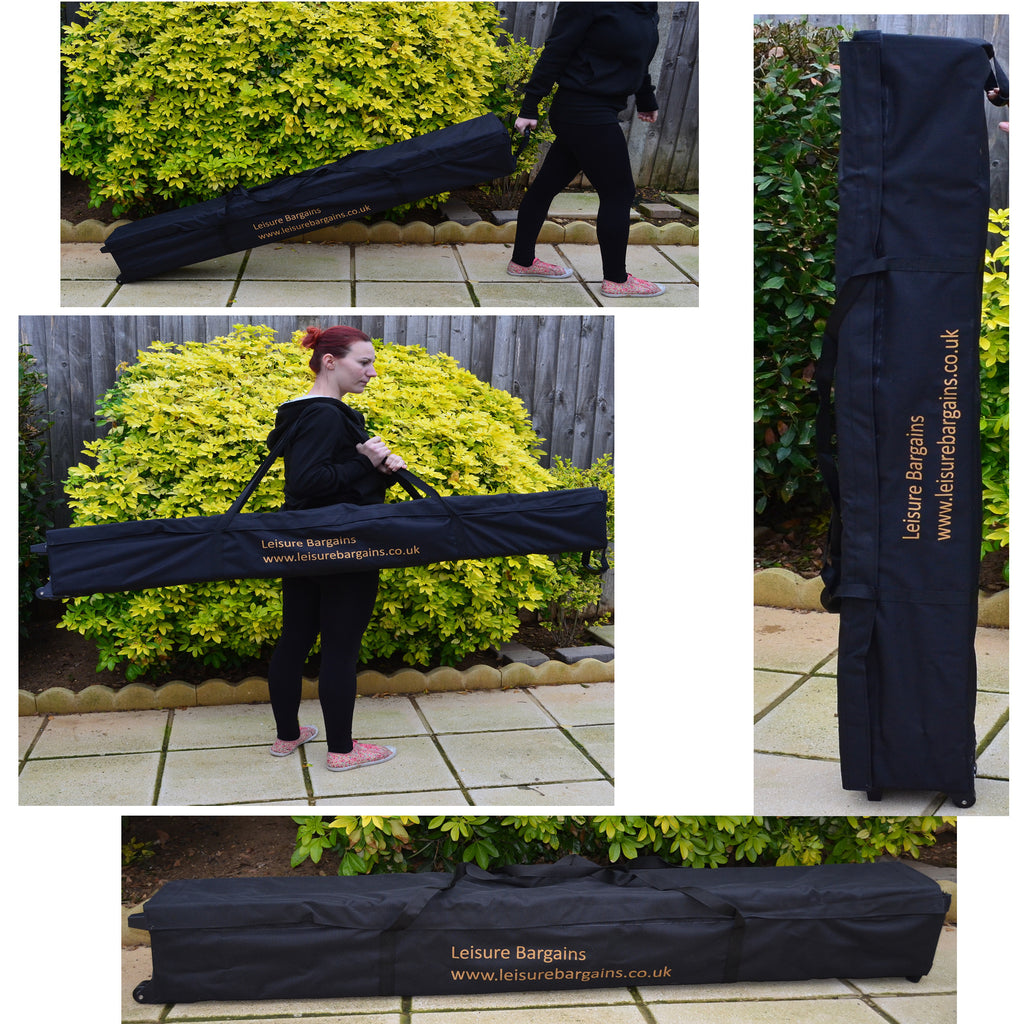 White Heavy Duty SHOWSTYLE® Commercial Grade Gazebo 2m x 2m FIRE RETARDANT