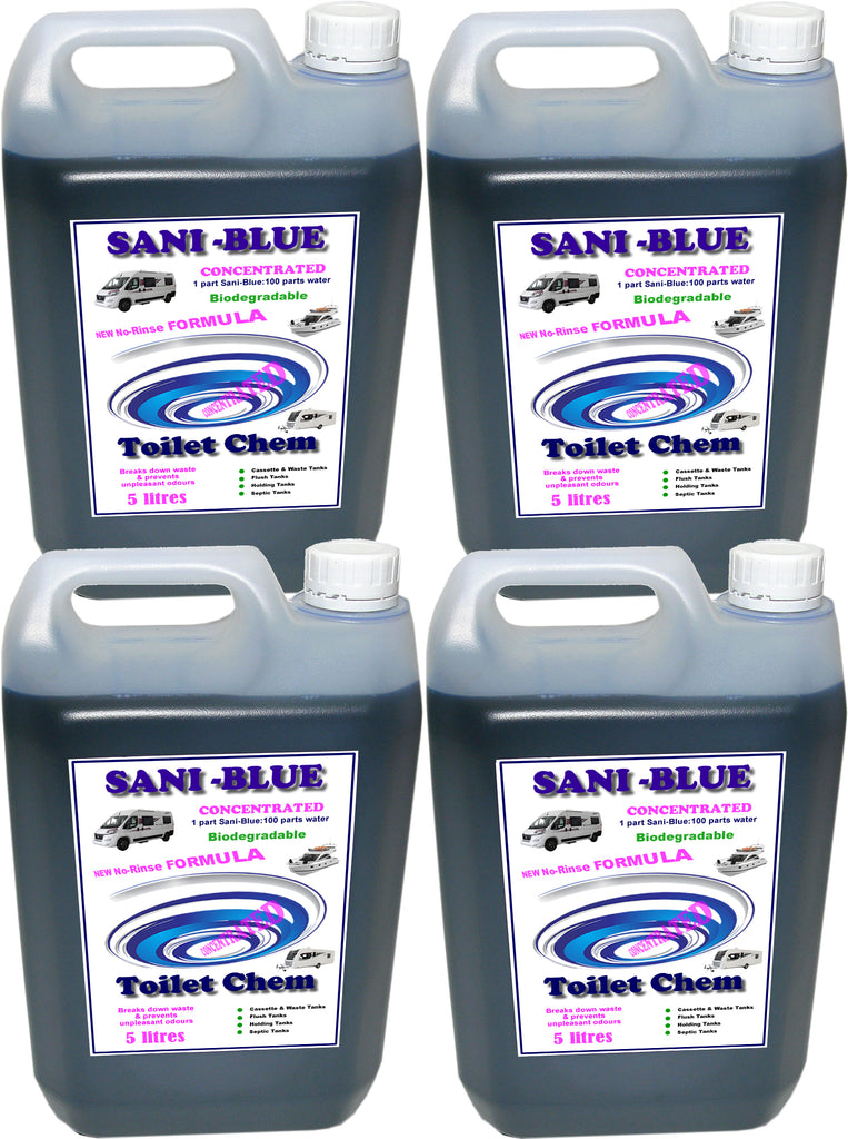 Toilet Fluid & Rinse for Caravans Motorhomes and Boats. Various options