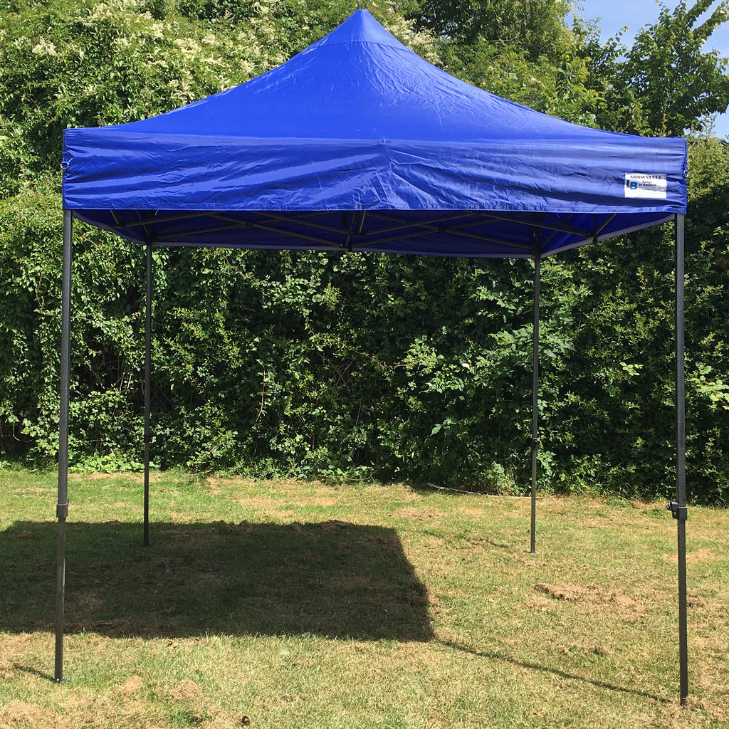 Royal Blue Heavy Duty SHOWSTYLE® Commercial Grade Gazebo 2.5m x 2.5m FIRE RETARDANT