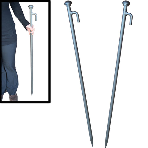Heavy Duty Tent, Gazebo, Marquee Pegs, Stakes. 390mm x 18mm Forged Steel. Quantity Discounts
