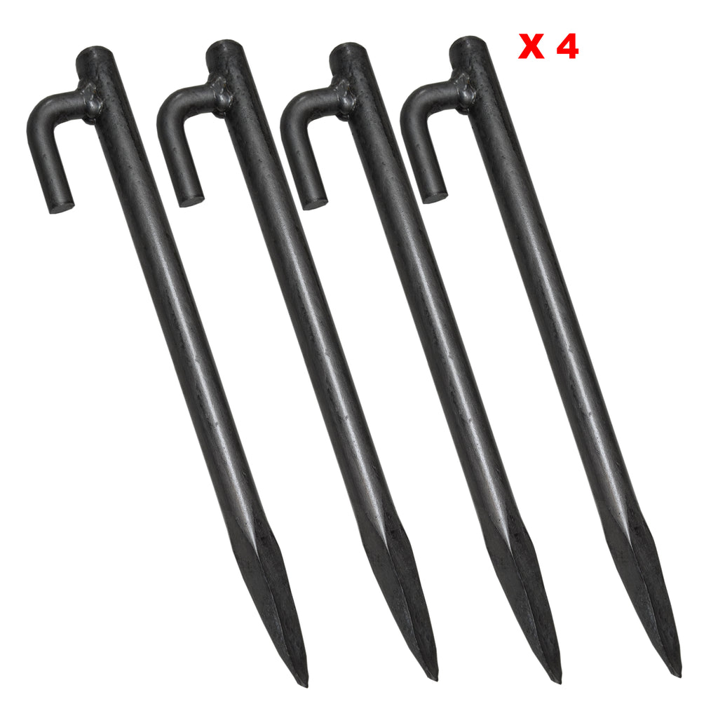Heavy Duty Camping Pegs Bearfour Heavy Duty Tent Stakes 12-inch - Forged Steel Camping Pegs For Rocky Ground Camping Stakes Rocky Ground