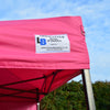 Pink Heavy Duty SHOWSTYLE® Commercial Grade Gazebo 2.5m x 2.5m