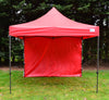 Red Heavy Duty SHOWSTYLE® Commercial Grade Gazebo 3m x 3m FIRE RETARDANT