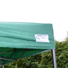 Green Replacement Canopy 2.5m x 2.5m