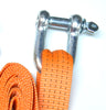 6m Ratchet Strap 50mm with J-Hook and D Shackle ends BF 4 Ton LC 2 Tonne