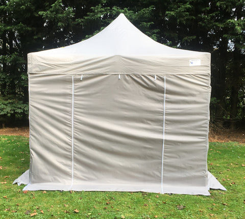 Coffee Ex-Demo Sidewalls to fit our 3m Showstyle Gazebo 3pcs
