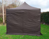 Gazebo Commercial Grade SHOWSTYLE® Fire Retardant 3m x 3m Coffee Heavy Duty