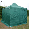 Gazebo Commercial Grade SHOWSTYLE Fire Retardant Heavy Duty 3 x 3m, Green