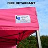 Pink Replacement Canopy 2.5m x 2.5m